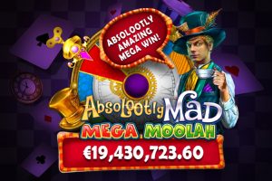 Recordjackpot op de Mega Moolah gewonnen: 19,4 miljoen euro!